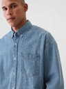GAP Herren Oversize-Jeanshemd GAP
