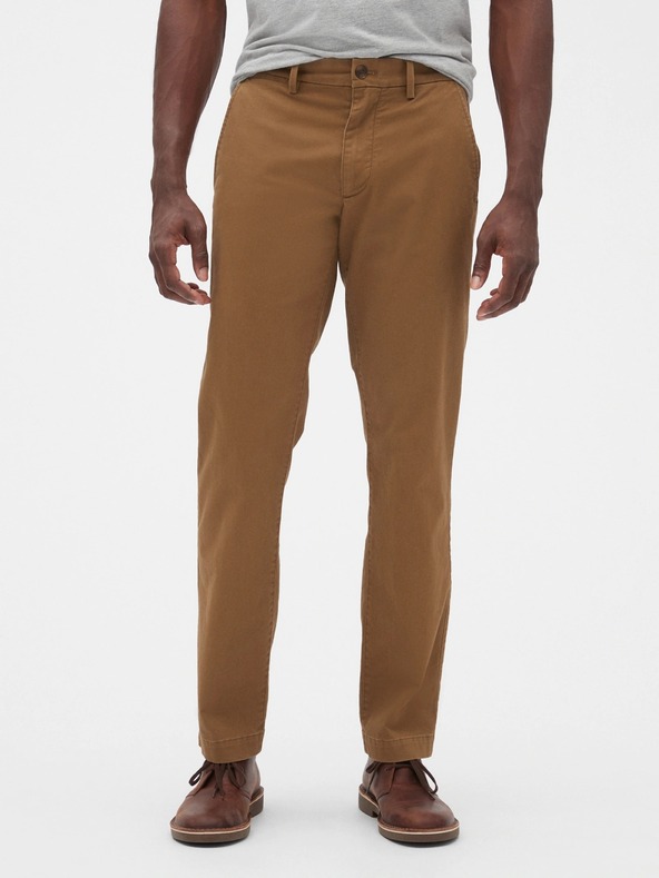 GAP Herren Hose Essential Khaki Straight Fit GapFlex GAP