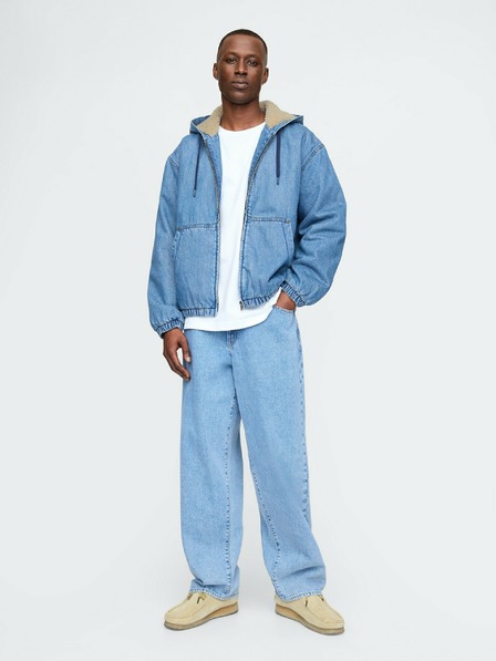 GAP Oversize-Jeans-Sherpa-Sweatshirt GAP