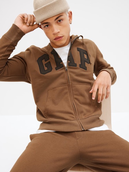 GAP Sweatjacke mit Logo und Kapuze GAP