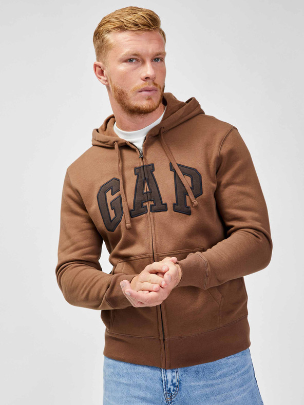 GAP Sweatjacke mit Logo und Kapuze GAP