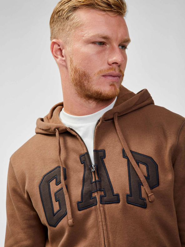 GAP Sweatjacke mit Logo und Kapuze GAP