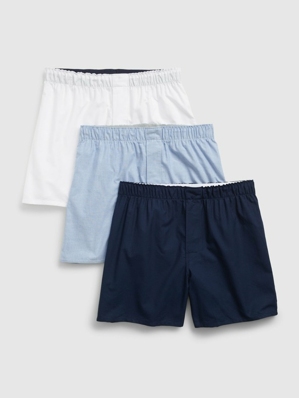 GAP Herren Shorts aus gewebter Popeline, 3 Stück GAP