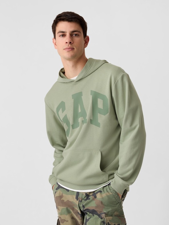 GAP Herren Sweatshirt mit Logo und Kapuze GAP