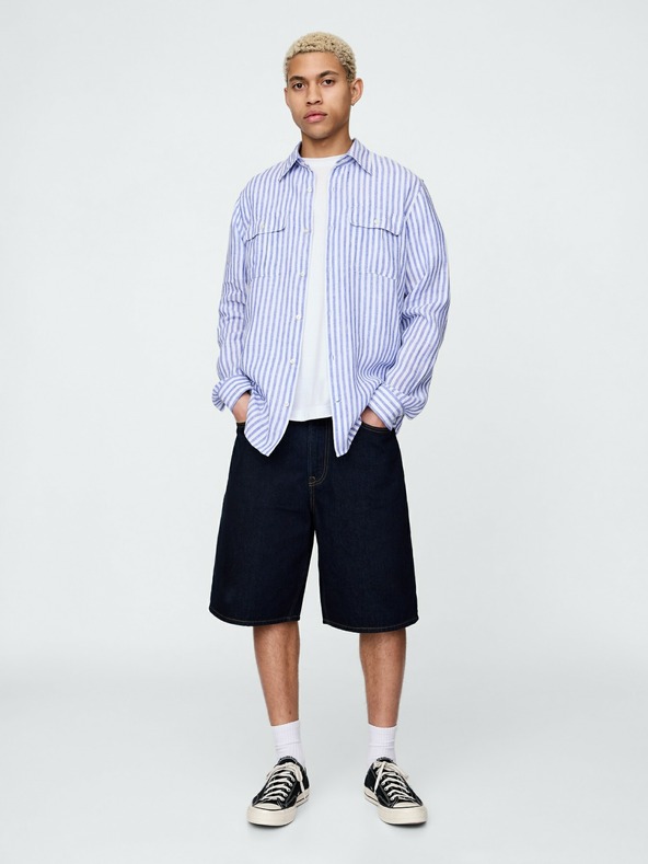 GAP Herren Leinenhemd Classic Shirt GAP