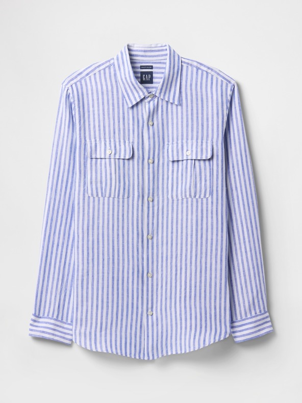 GAP Herren Leinenhemd Classic Shirt GAP