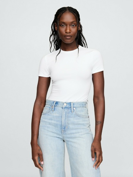 GAP Damen-Body mit kurzen Ärmeln GAP