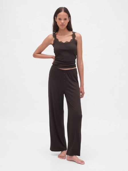 GAP Damen-Pyjama-Top mit Spitze GAP