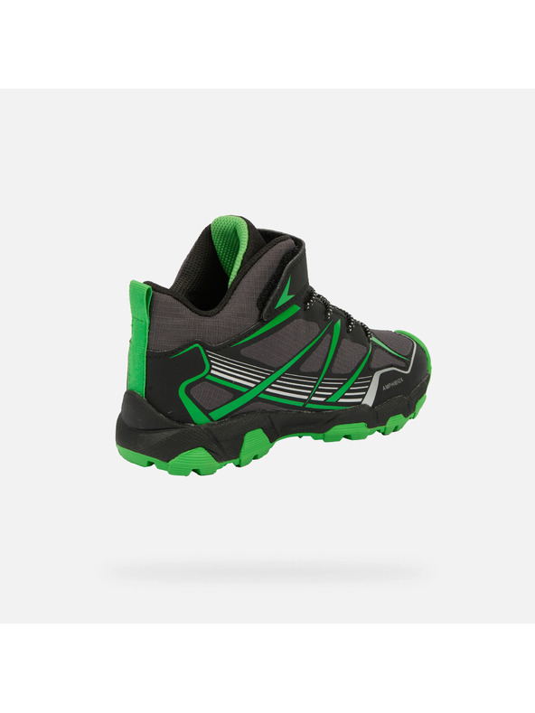 Geox Grau Jungen-Ankle Boots Geox Magnetar B ABX