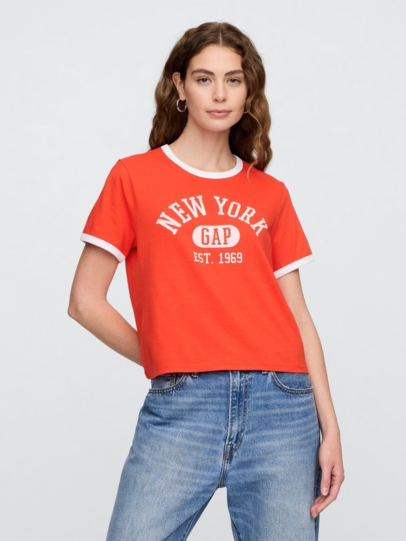 GAP Damen Crop-Shirt GAP