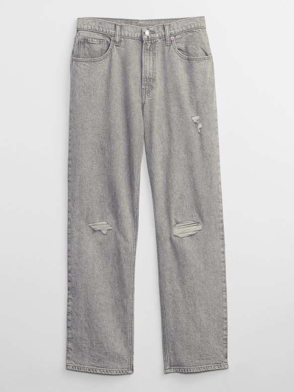 GAP Loose Mid Rise Destructed '90s-Jeans GAP