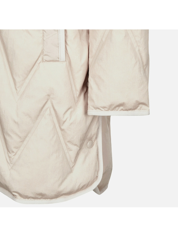 Geox Cremefarbene Damen-Daunenjacke Geox Plummery