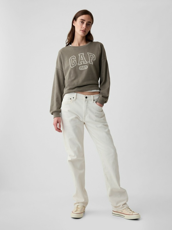 GAP Sweatshirt mit Logo Oversize GAP