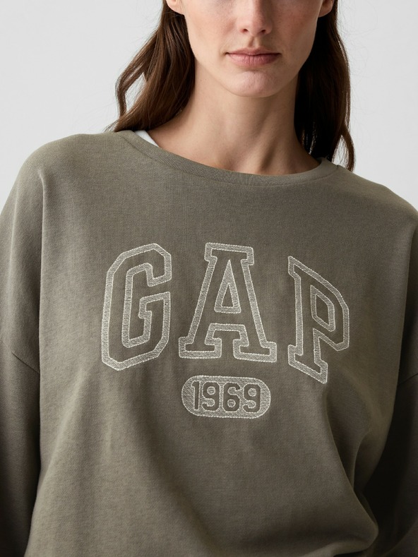 GAP Sweatshirt mit Logo Oversize GAP