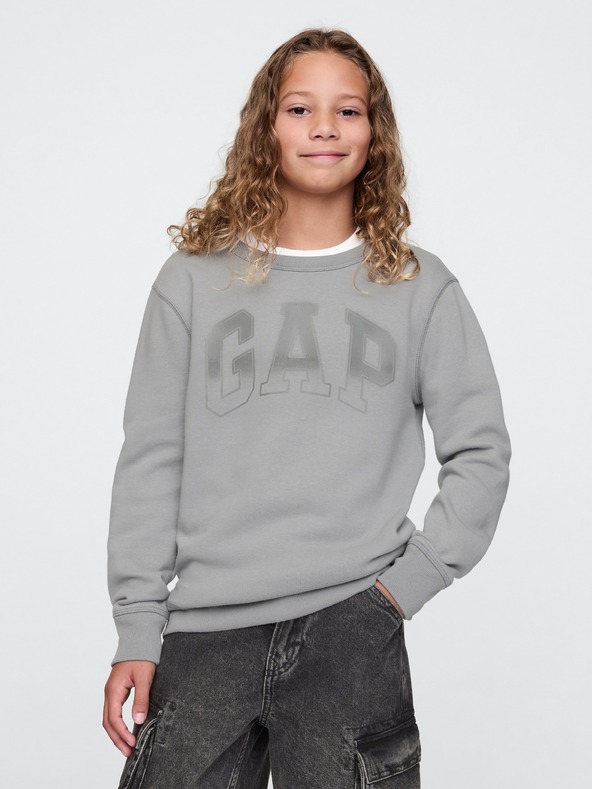 GAP Jungen-Sweatshirt mit Logo und Fleece GAP