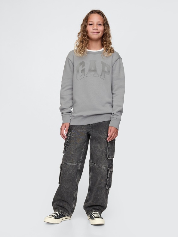 GAP Jungen-Sweatshirt mit Logo und Fleece GAP