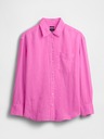 GAP Damen Leinen-Oversize-Hemd Big Shirt GAP