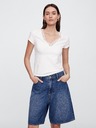 GAP Damen-T-Shirt mit Spitze GAP