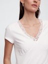 GAP Damen-T-Shirt mit Spitze GAP