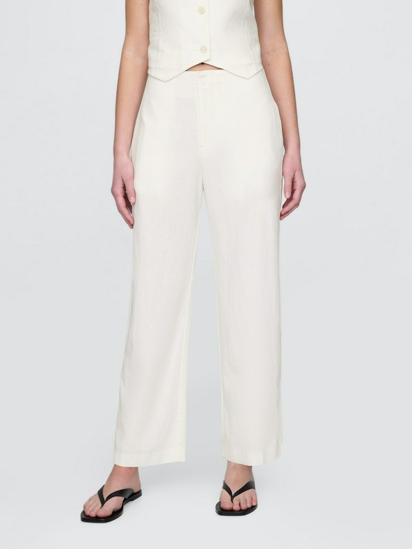 GAP Damen Leinenhose Straight GAP