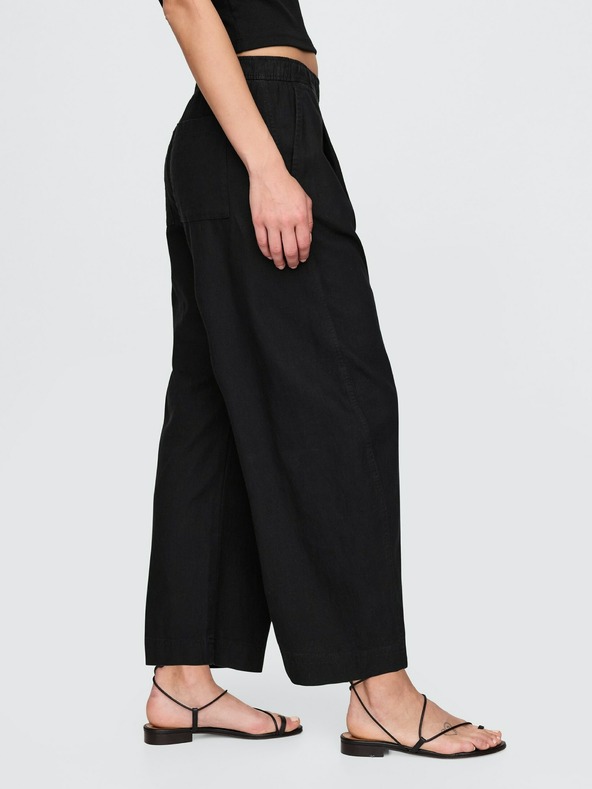 GAP Damen Leinenhose Easy Barrel GAP