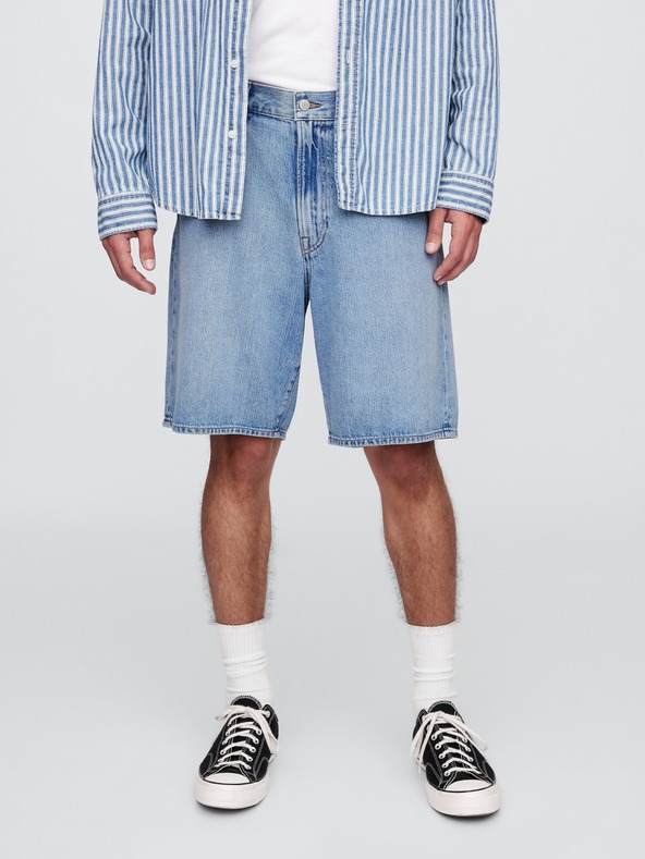 GAP Herren-Loose-Jeansshorts SuperSoft GAP