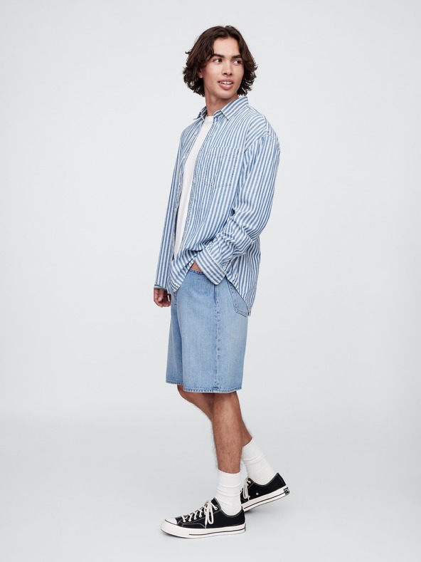 GAP Herren-Loose-Jeansshorts SuperSoft GAP