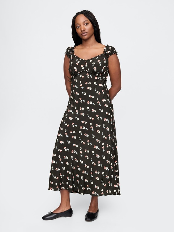 GAP Damen geblümtes Maxikleid Americana GAP
