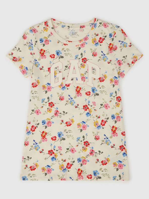 GAP Damen-T-Shirt mit Logo Americana GAP