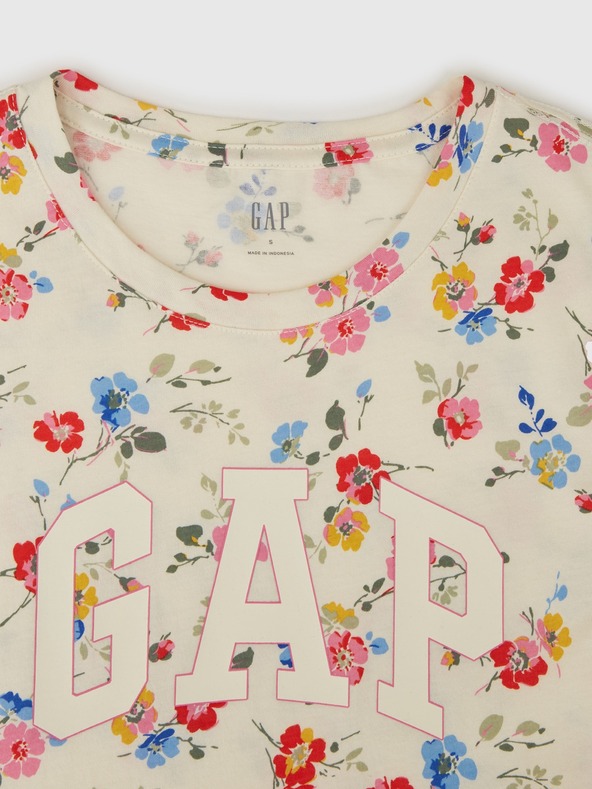 GAP Damen-T-Shirt mit Logo Americana GAP