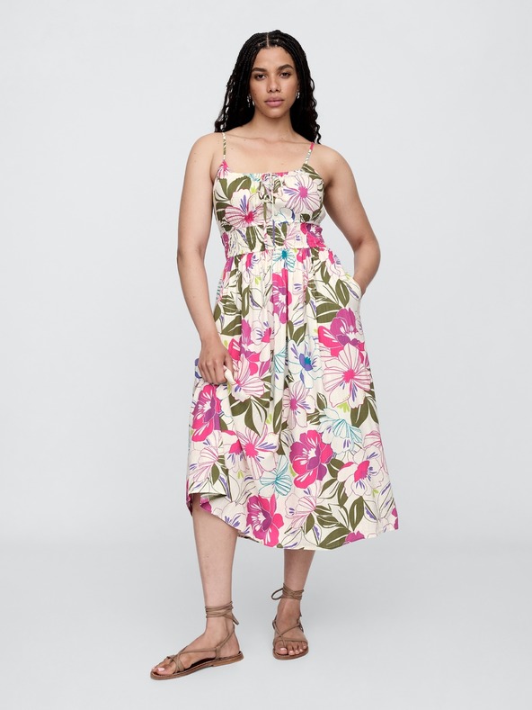 GAP Damen Maxikleid mit Taschen GAP