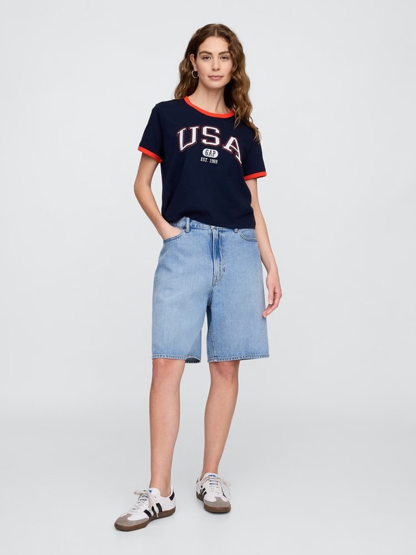 GAP Damen Crop-Shirt GAP