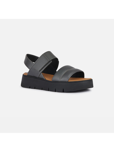 Geox Graue Geox Dandra Sandalen für Frauen