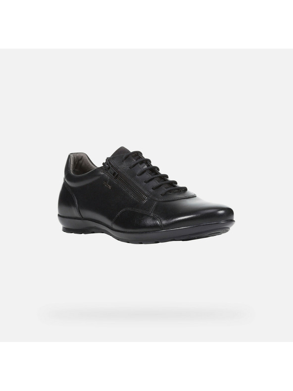 Geox Schwarze Herren-Sneaker Geox Symbol