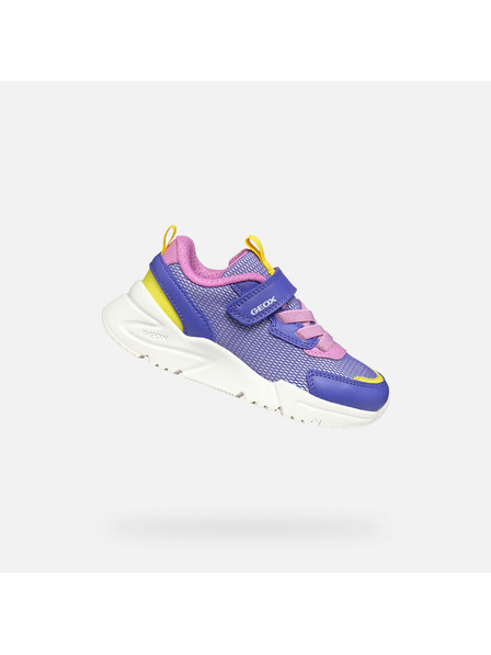 Geox Lila Mädchen Geox Loftus Turnschuhe