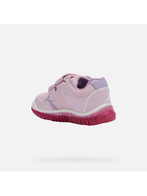 Geox Rosa Mädchen Geox Lightyloo Turnschuhe
