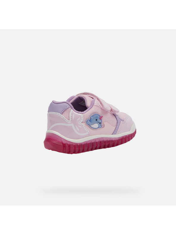 Geox Rosa Mädchen Geox Lightyloo Turnschuhe