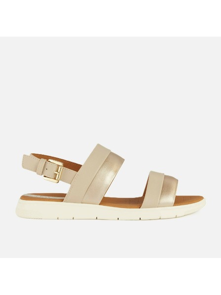 Geox Beige Damensandalen Geox Dandra