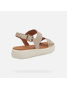 Geox Beige Damen-Sandalen Geox Camalei