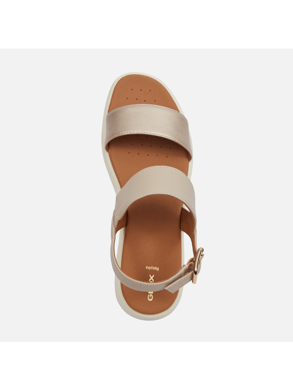 Geox Beige Damen-Sandalen Geox Camalei