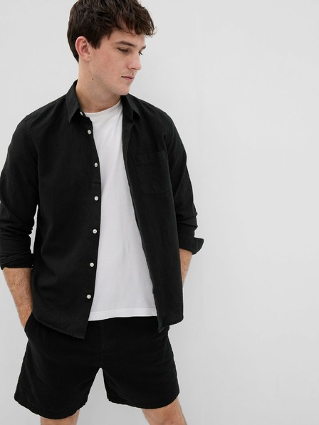 GAP Leinenhemd mit langen Ärmeln GAP