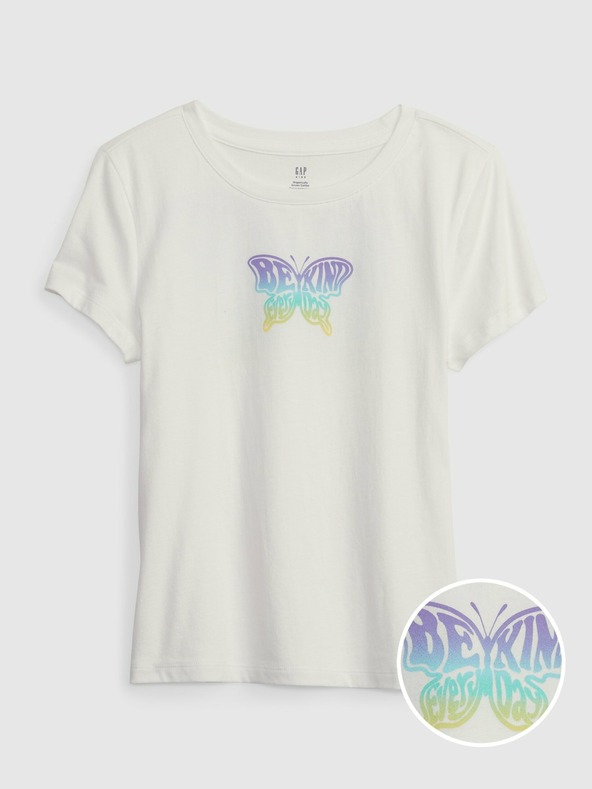 GAP Kinder T-Shirt mit Aufdruck GAP