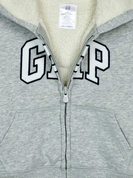GAP Kinder-Sweatjacke gefüttert Logo GAP