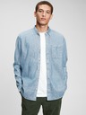 GAP Jeanshemd mit Tasche GAP