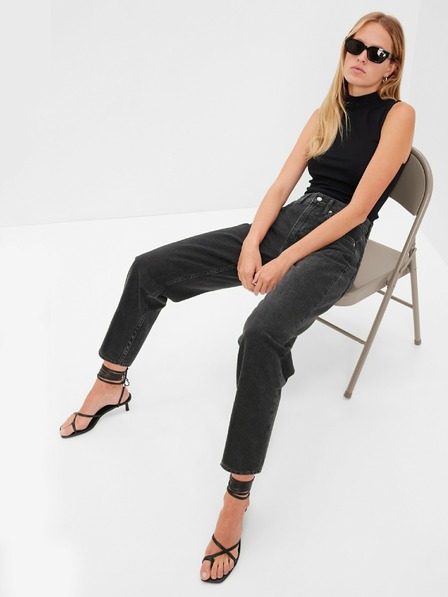 GAP Barrel High Rise Washwell-Jeans GAP