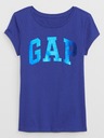 GAP Kinder T-Shirt mit metallischem Logo GAP