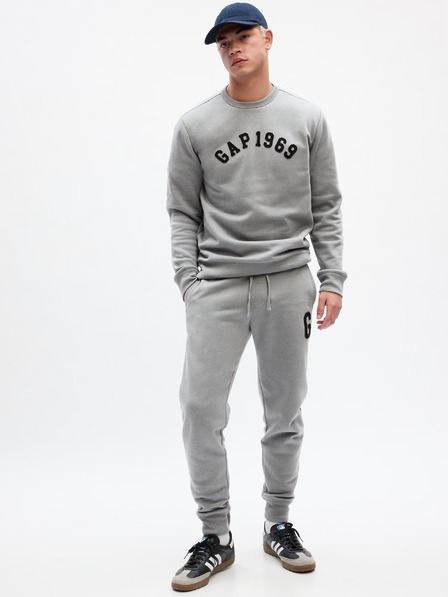 GAP Herren Sweatpants mit Fleece und Logo GAP