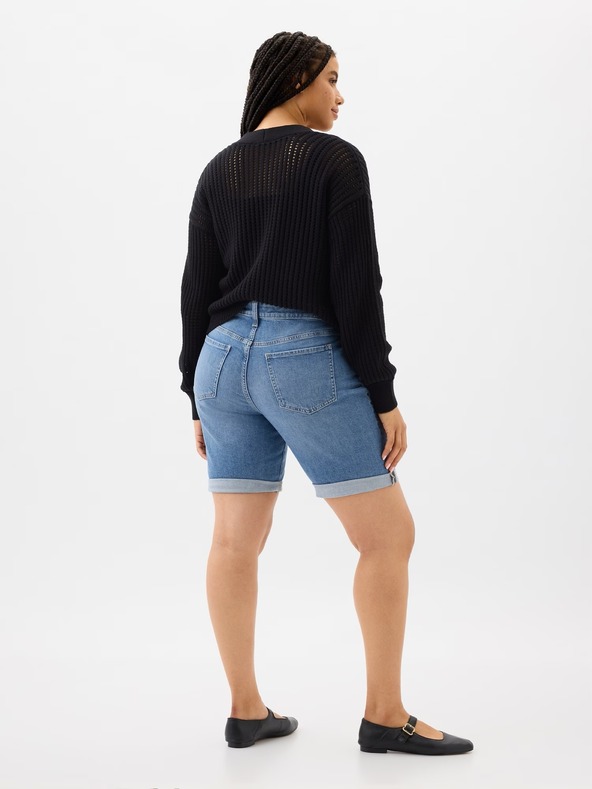 GAP Mid Rise Denim Shorts GAP