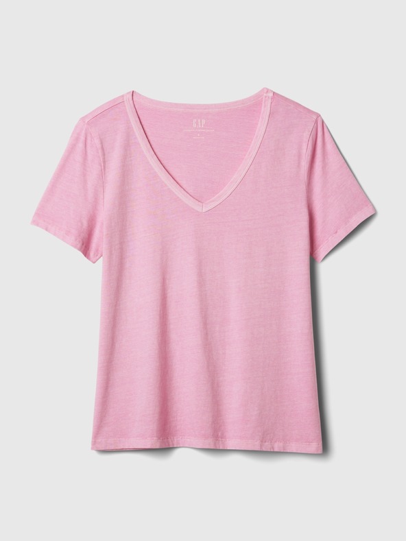 GAP Damen Baumwoll-T-Shirt Vintage GAP