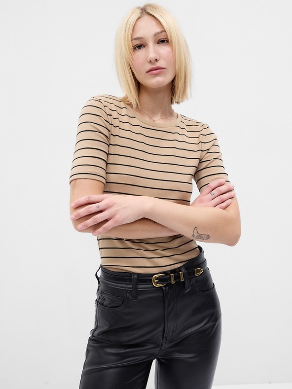 GAP T-Shirt aus Metallic Strick GAP